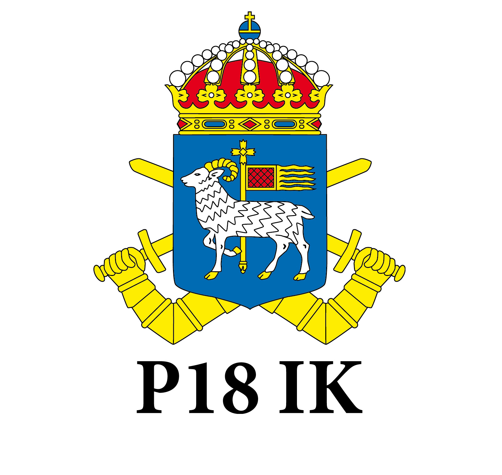 P18 IK klubbmärke